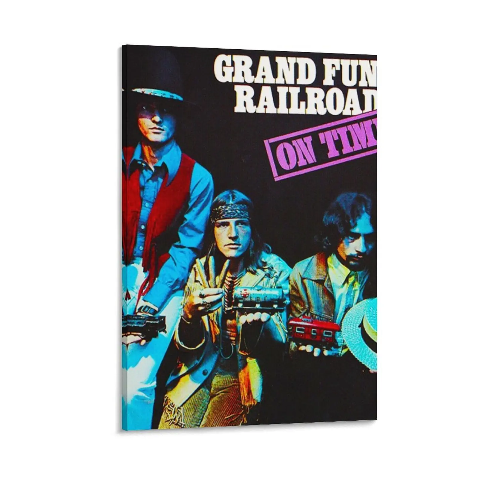 

Grand Funk Railroad - On Time. Canvas Painting decorative wall poster painting canvas wall art wall decoration paintings