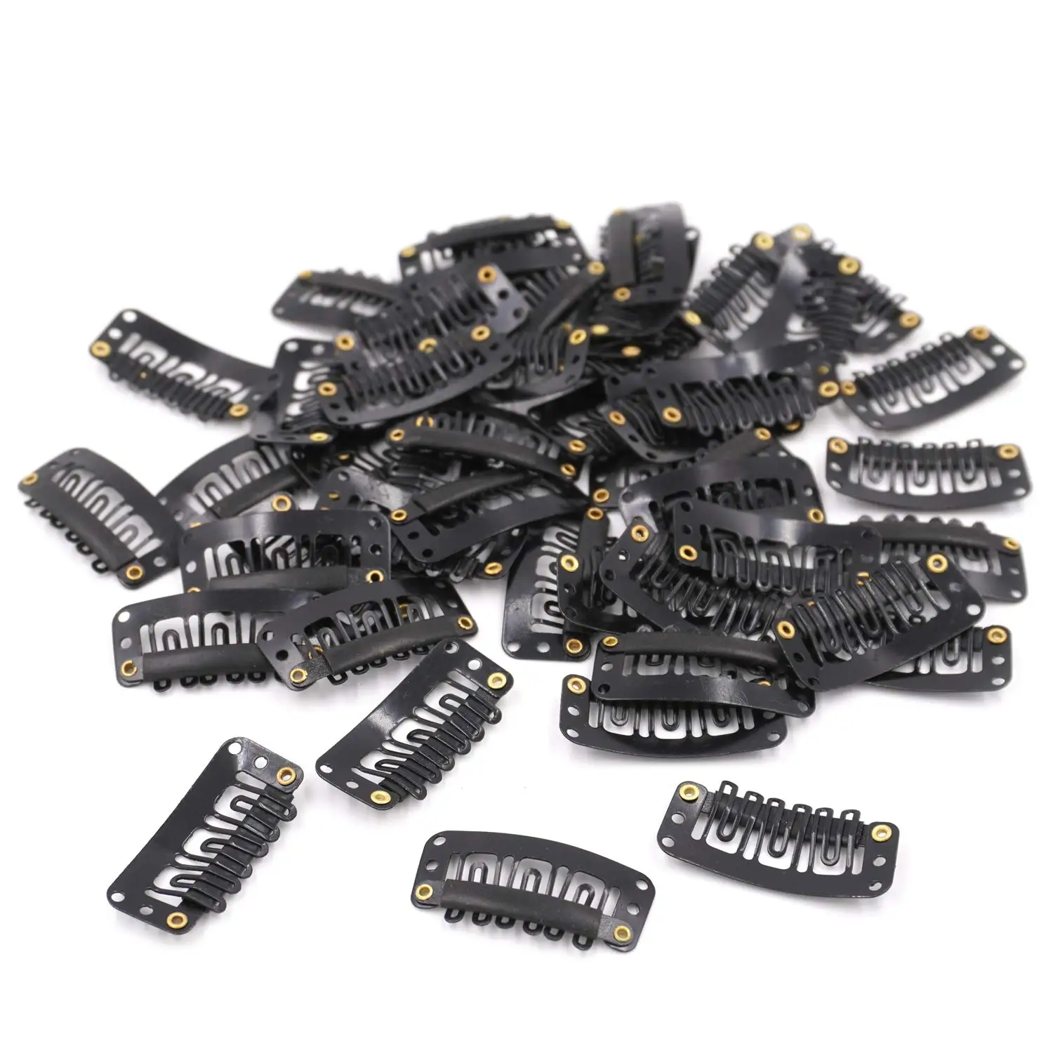 50pcs U black