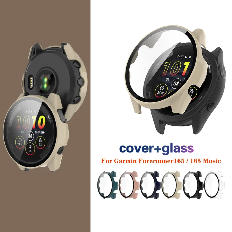 Premium Protective Hard Case with Tempered Glass Screen Protector Cover