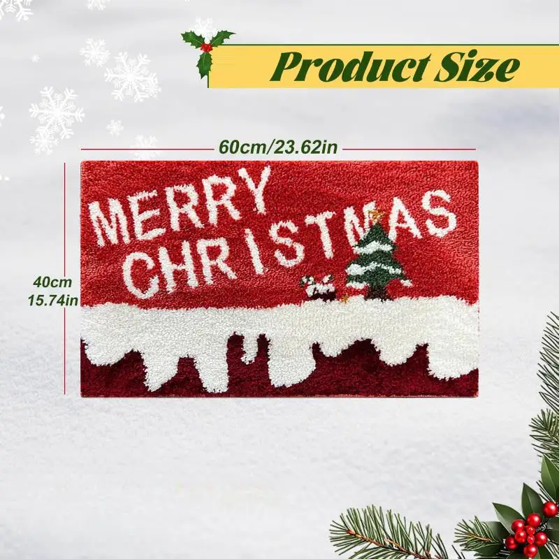 Merry Christmas Outdoor Mat 2