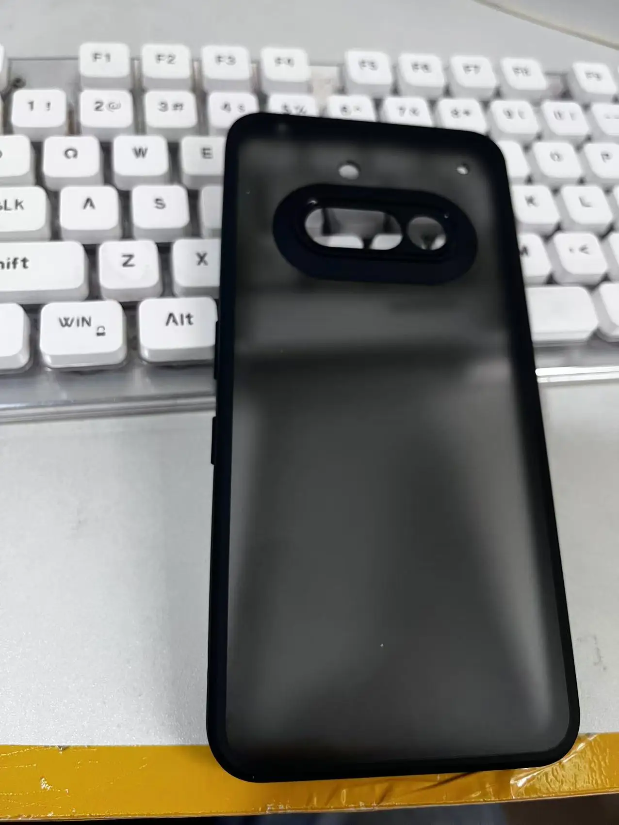 ل لا شيء الهاتف 3A 2A برو حافظة فاخرة ماتي شفافة غ...