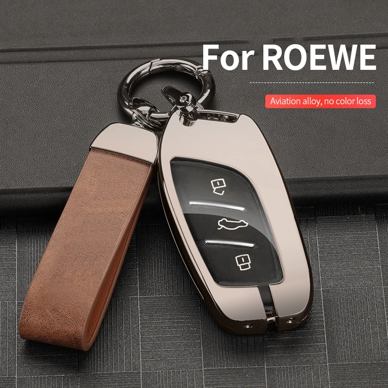 

Zinc Alloy Car Remote Key Case Cover Holder Shell For MG ZS EV MG6 EZS HS EHS 2019 2020 Roewe RX5 i6 i5 RX3 RX8 ERX5 Accessories
