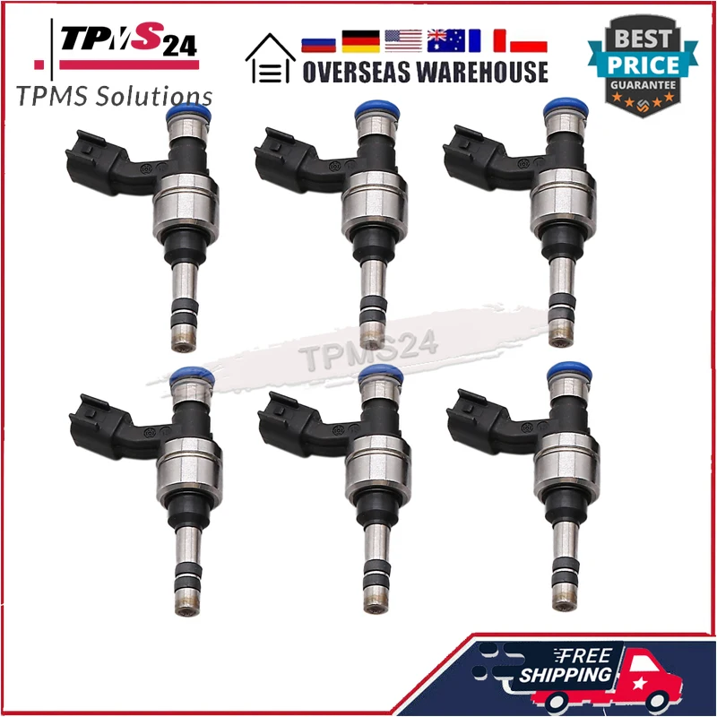 

For BUICK ENCLAVE CADILLAC ATS CTS SRX XTS CHEVROLET CAMARO CAPRICE EQUINOX IMPALA GMC CANYON TERRAIN 12634126 Fuel Injector