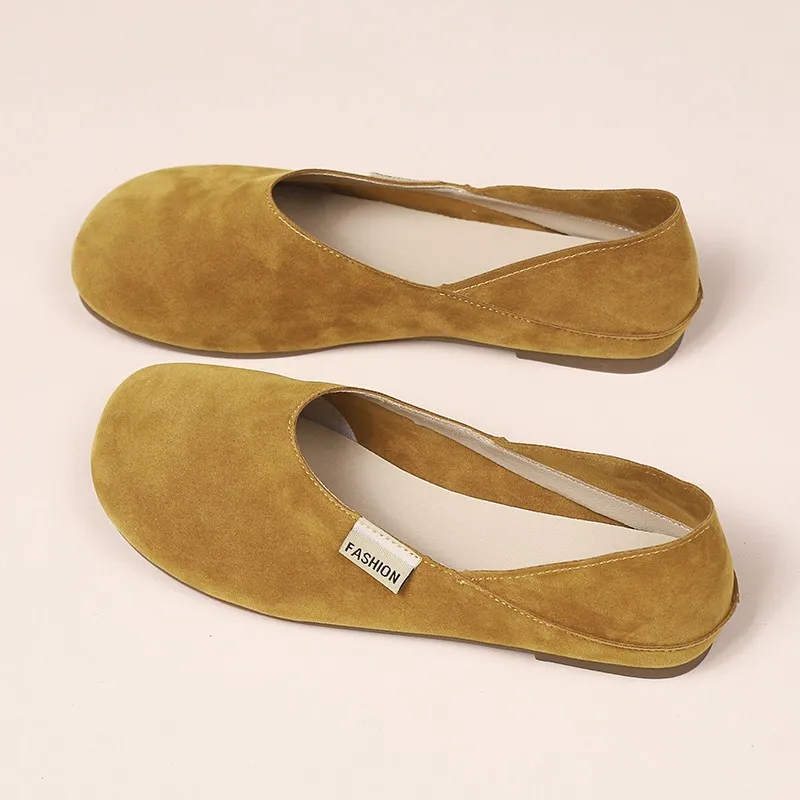 Shoes for Women 2024 Summer Casual Round Toe Flats Ladies Shoe Fashion Light Loafers Soft Sole Non-Slip Feminino Zapatos Mujer 2