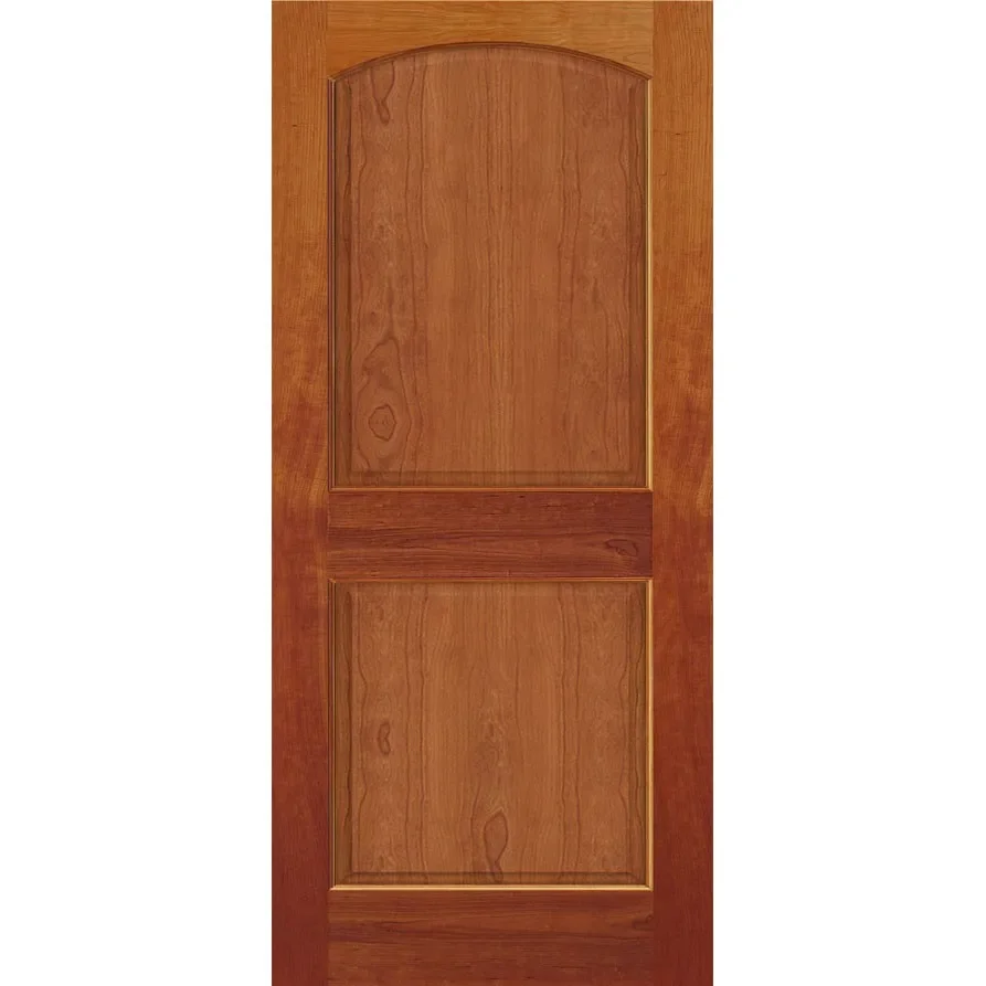 Flush sale luxury villas modern bedroom simple house plain waterproof solid oak wood interior doors 5