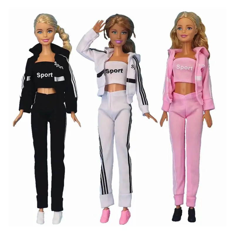 Kit para Bonecas Barbie e Ken - Conjunto de Roupas e Sapatos na