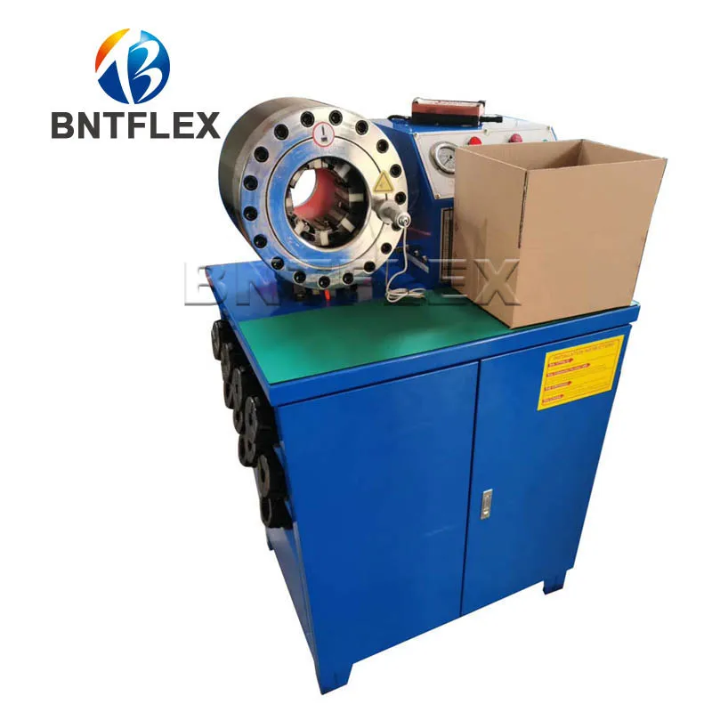 

Hose Fittings Crimper Crimping Machine For Sale Mobile High Pressure BNT50 Hydraulic Rubber Crimp Hose/lock Fittings