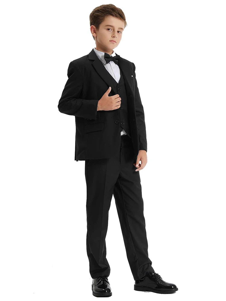 Suits for Boys Kids Wedding Easter Church Tuxedo Teenager School Performance Piano Outfit Set Children Birthday Formal Clothes boys suits