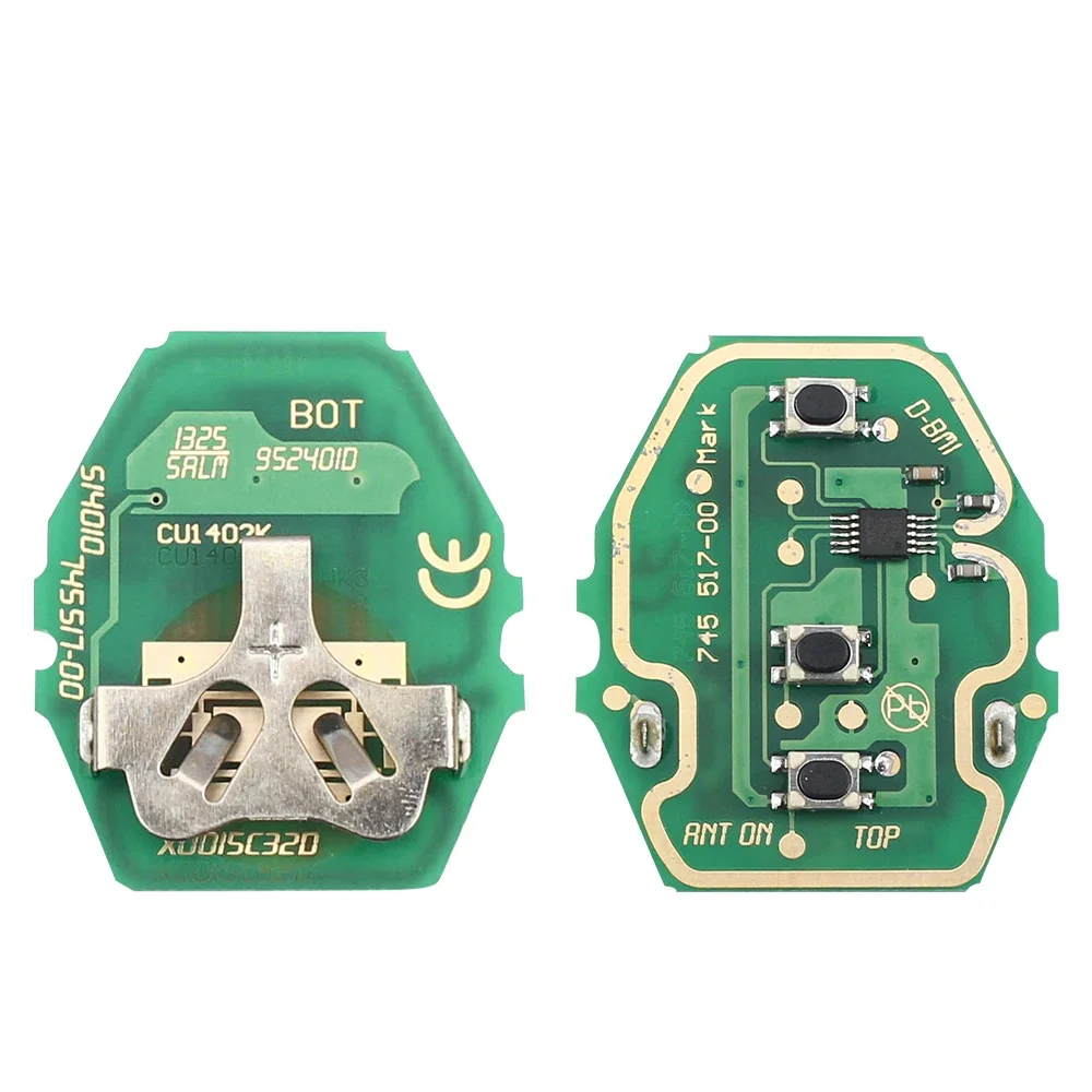 Dandkey 315/433MHz ID44 Chip For BMW E38 E39 E46 X3 X5 Z3 Z4 1/3/5/7 Series EWS Sytem Keyless Car Remote Blank Smart Key Shell