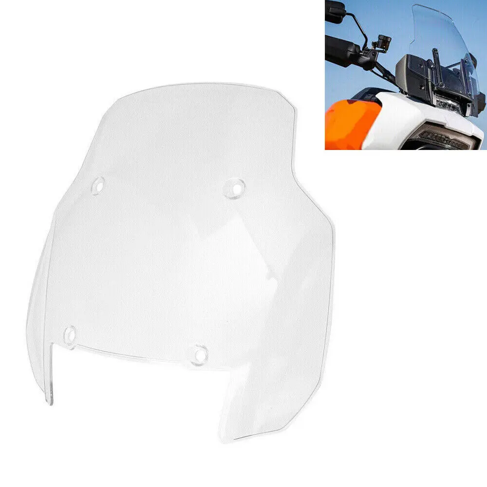 

Motorcycle 11" Windshield Windscreen Wind Deflector For Harley Pan America 1250 S RA1250 RA1250S ADV 2021-2022