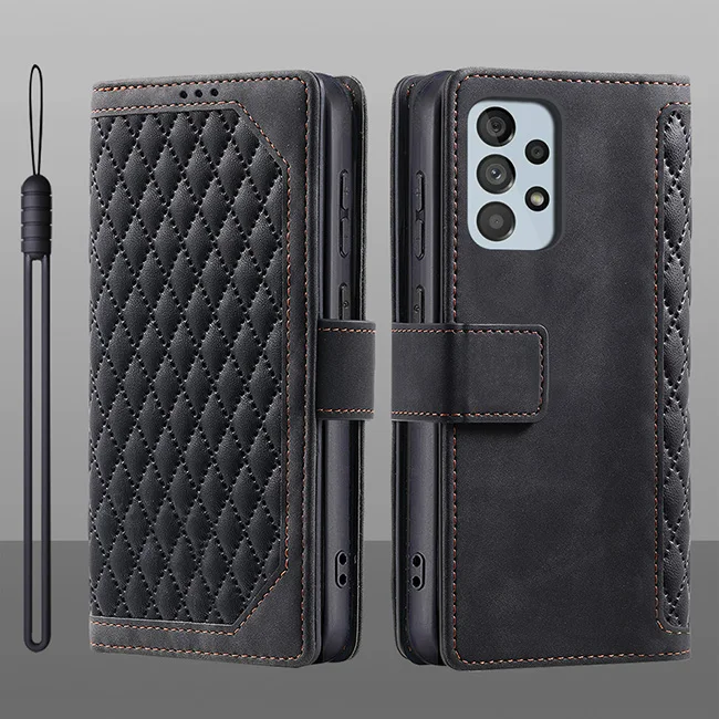 Elegant Flip Leather Wallet Phone Case - Premium Magnetic Book Cover