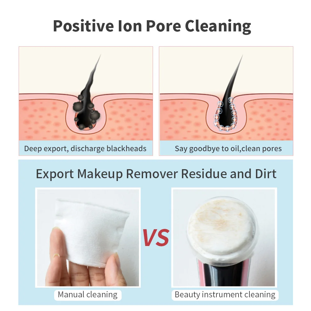 5 in 1 Face Lifting Massager Electric Facial Cleansing Brush LED Light Anti Aging Skin Rejuvenation Face Beauty Device Eye Care