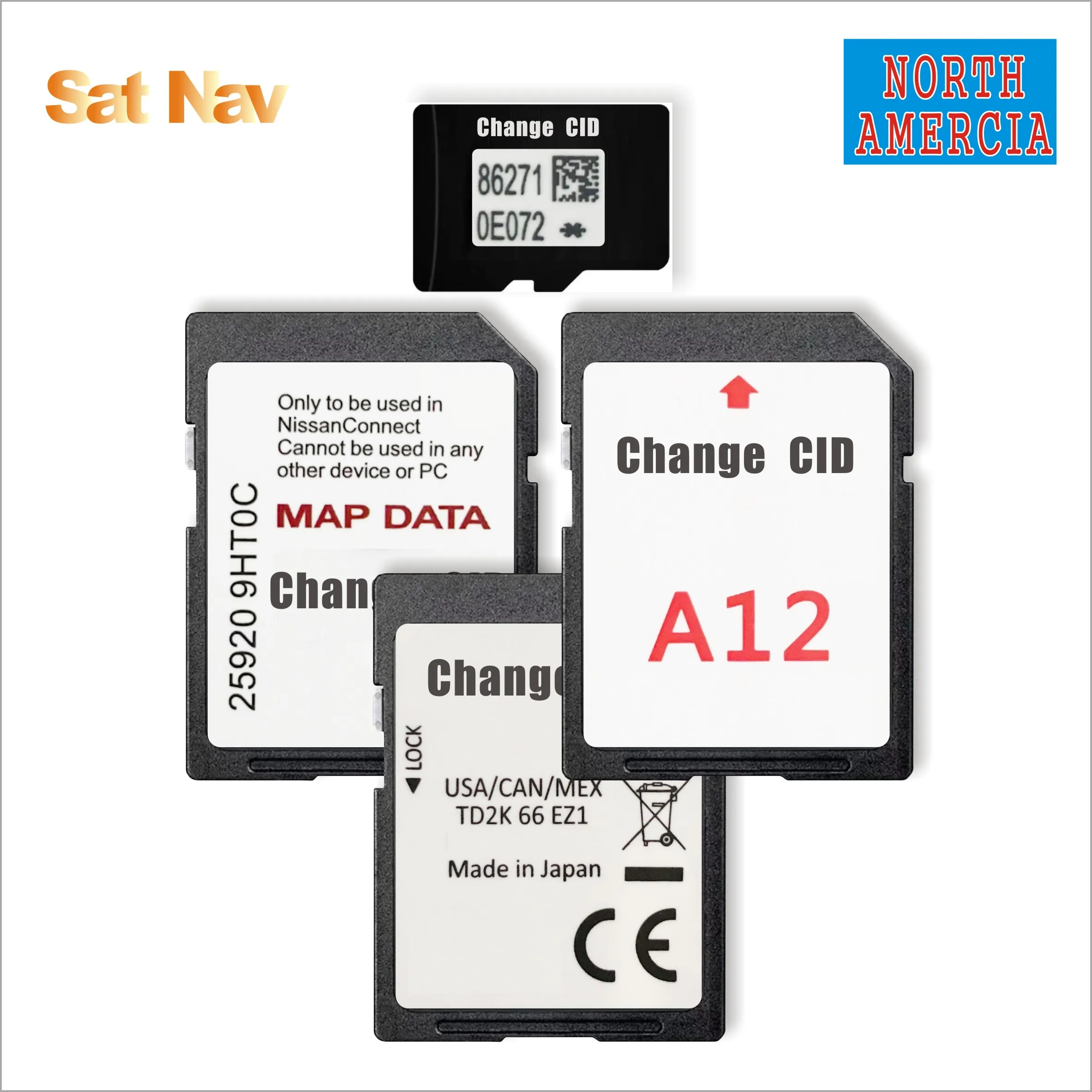 Mazda Bhp166ez1p Gps Navigation Sd Card Sat Nav 3 6 Cx3 Cx5 Cx9 Mx5