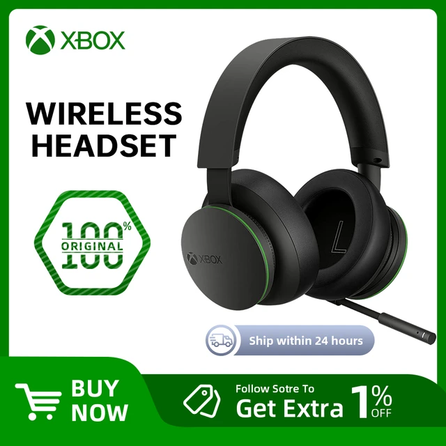 Xbox Wireless Headset for Xbox Series X, S, Xbox One, and Windows 10 Devices