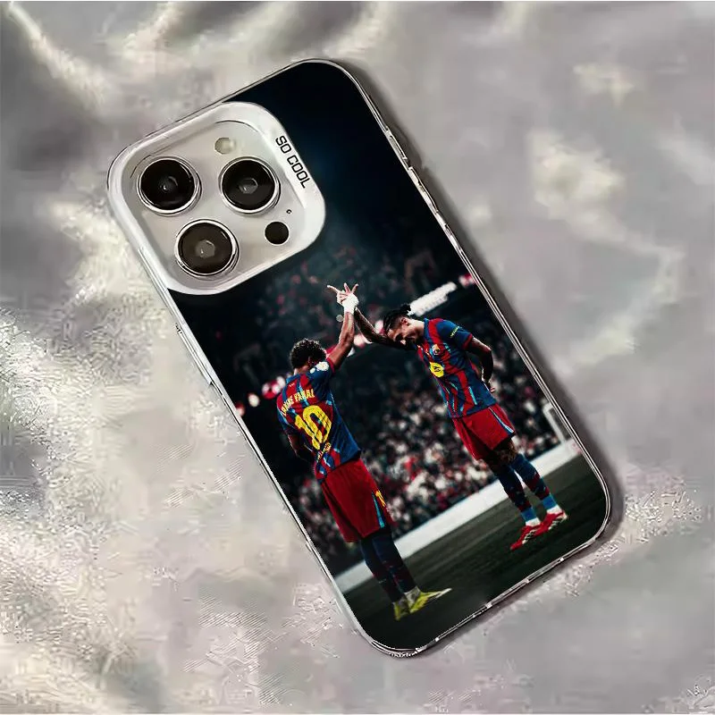Football Star Frosted Acrylic Phone Case