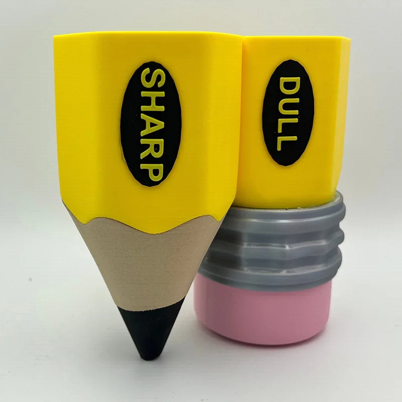 스터디 테이블 연필꽂이 펜슬 팔 정리함, 창의적인 연필 모델링 펜 유형 보관 송진, 펜꽂이 홈 오피스 보관