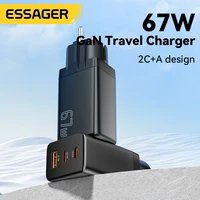 Essager GaN USB Type C Charger 67W 45W 33W KR EU Plug Fast Charging For Samsung iPhone 16 15 14 Pro Huawei Phone Laptop Chagers - Image 2