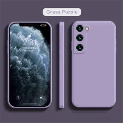 Durable Silicone Protective Phone Case Cover - A25 5G (PURPLE)