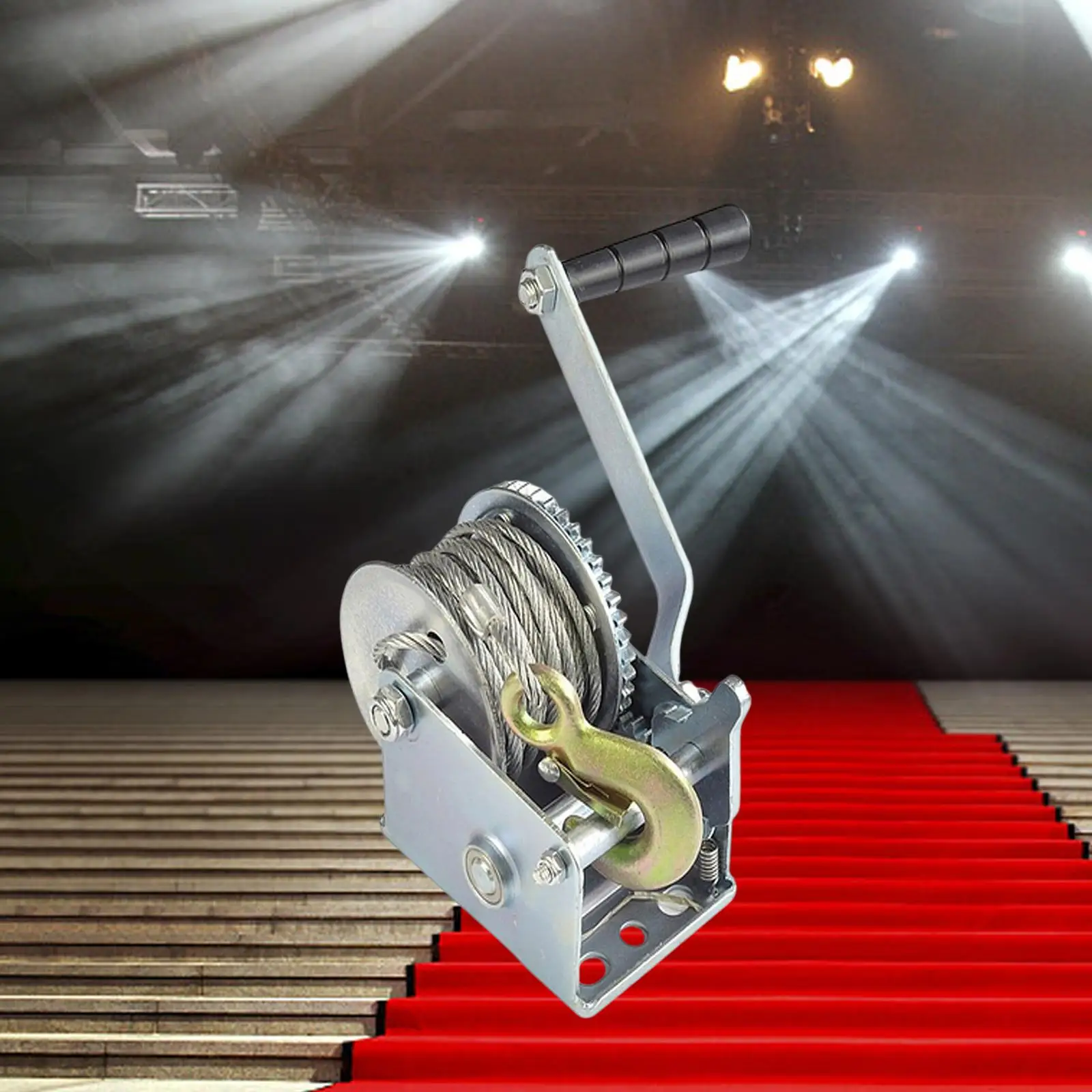 Manual Hand Winch 800lbs Easy to Use Manual Practical Boat