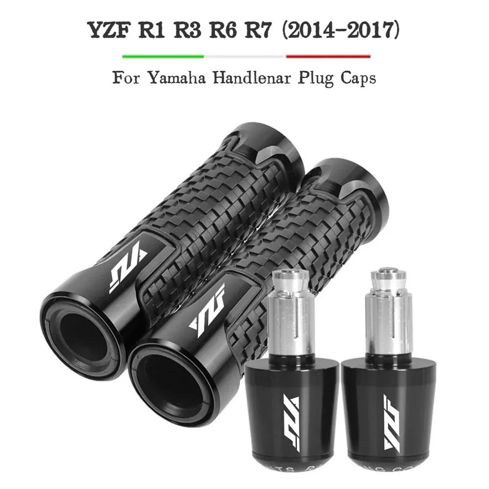 Handle Bar Ends Grip Plug For YA&MA&HA YZF-R1 YZF-R3 YZF-R6 YZF R7 R1 R3 R6 R15 R125 R1M R1S Accessories Motorcycle Handlebar Grips Handle Bar Cap End Plugs(Green - Foto 9