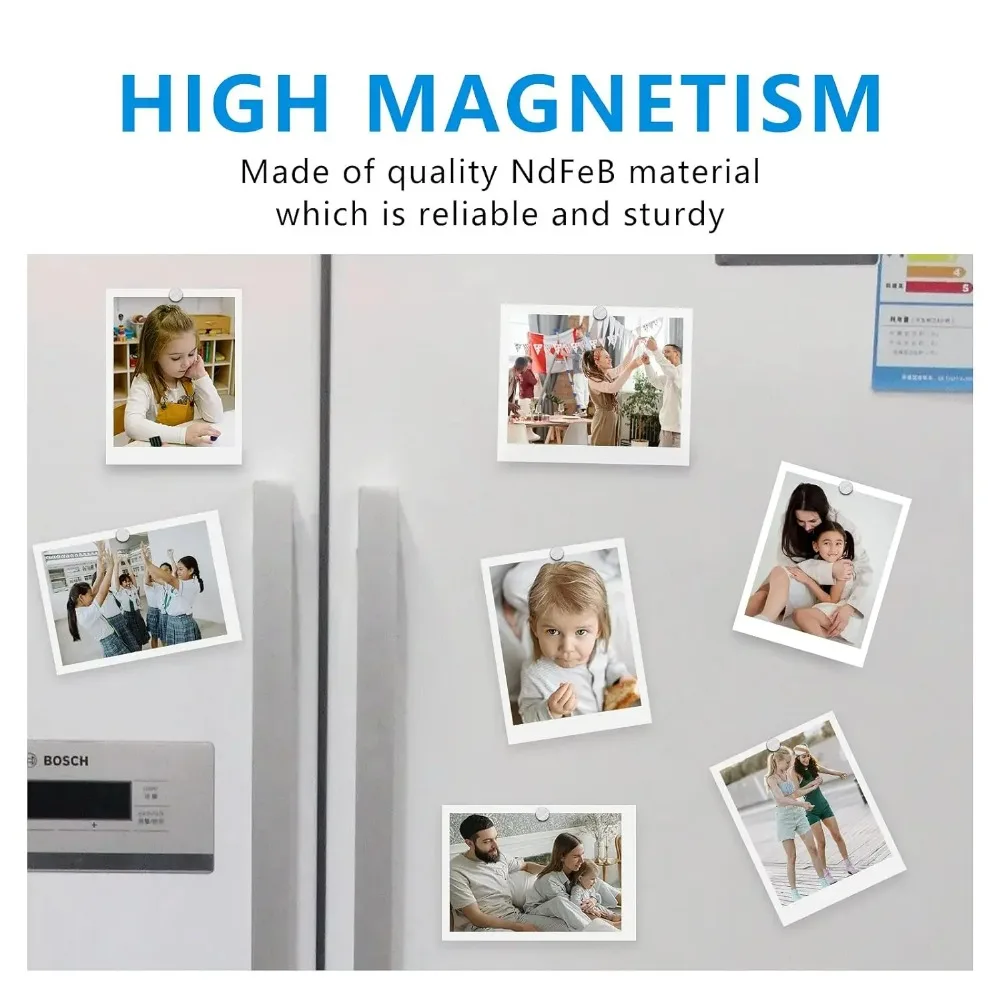 10x1/2/3/4/5/6/8/10/15mm-Rundmagnet Neodym-Magnete Starke Magnete N35 Permanentmagnet Kühlschrank-DIY-Magnet – Detail 10