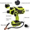 Portable 4600W ARC Welder Gun for 3/32"-1/8" welding rods Welder Machine Kit with Toolbox 6 Variable Current Welding Machine 3