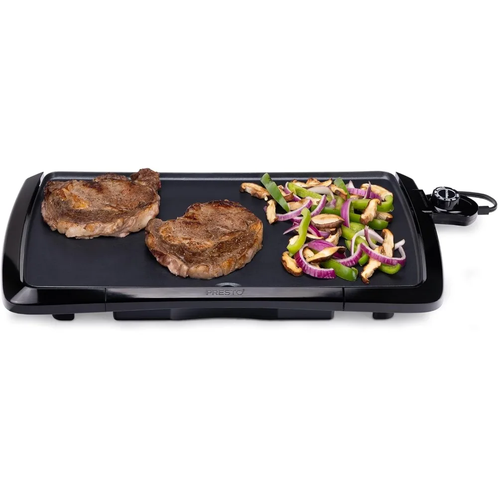 Electric GriddleIdeal for breakfast, lunch, dinner,Premium nonstick surface for stick-free cooking and easy cleaning 3