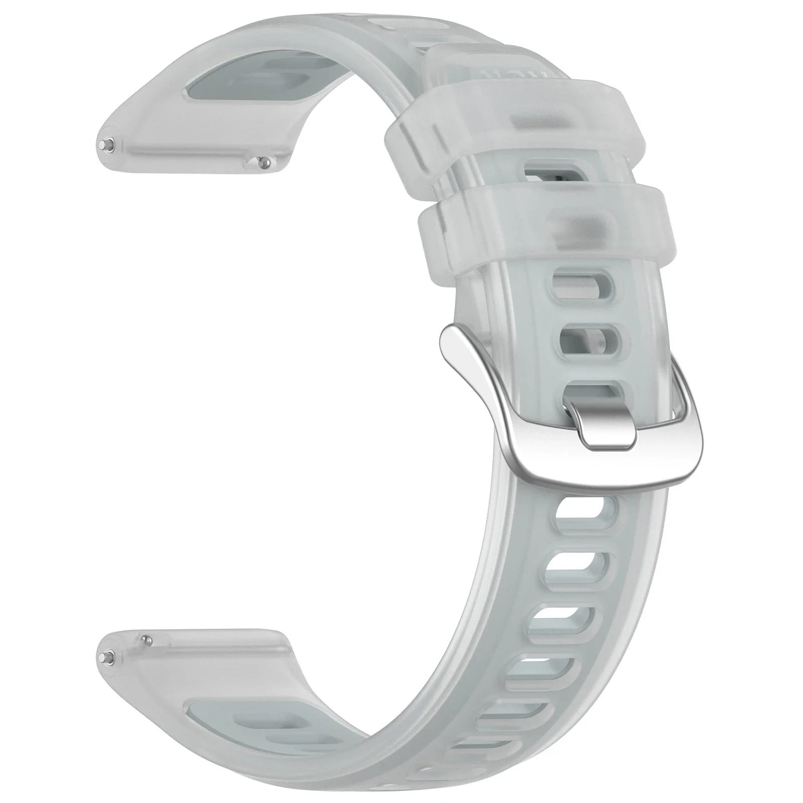 Dual Function Silicone Strap with Transparent Protective Case