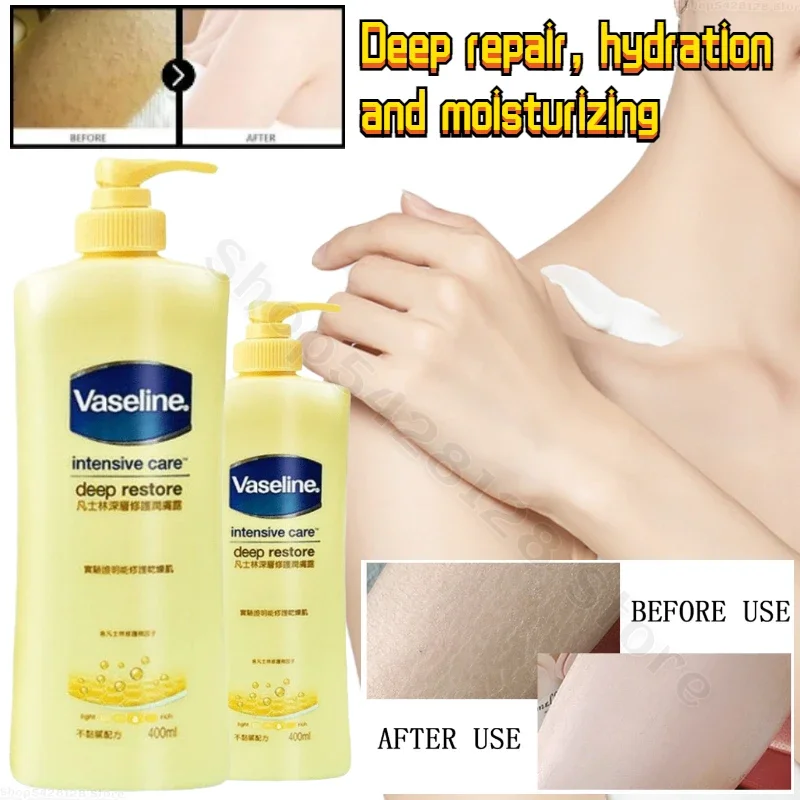 Vaseline Body Lotion Niacinamide Whitening Moisturizing Moisturizing Body Lotion Autumn and Winter Body Lotion Moisturizing vaseline body lotion whitening moisturizing body care deep hydration improve roughness elasticity autumn and winter body lotion