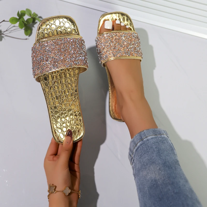 Yanzhenglip Sandals For Women Dressy Summer Flats Womens