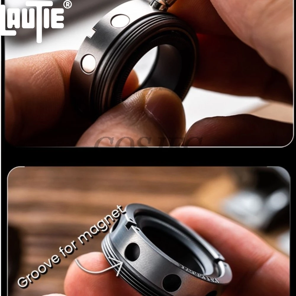 EDC LAUTIE コイン型　メタルトイ LAUTIE Carnival Spinner, Fidget Spinner, 2099 Series