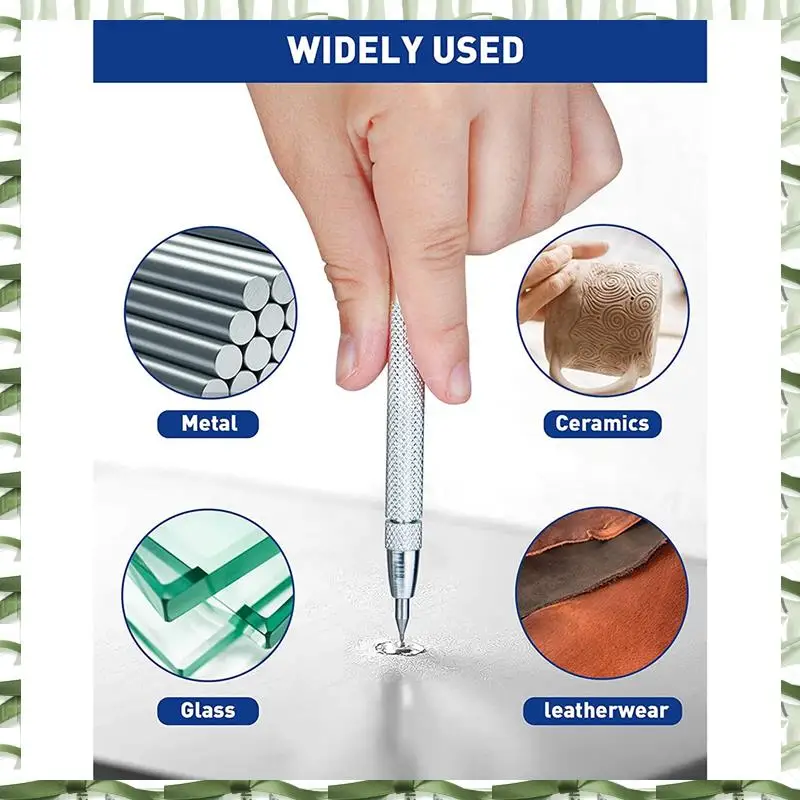 Tungsten Carbide Engraving Pen Sculpt Stroke Line Tool Scribing Tools Head For Glass, Ceramics, Metal Sheet
