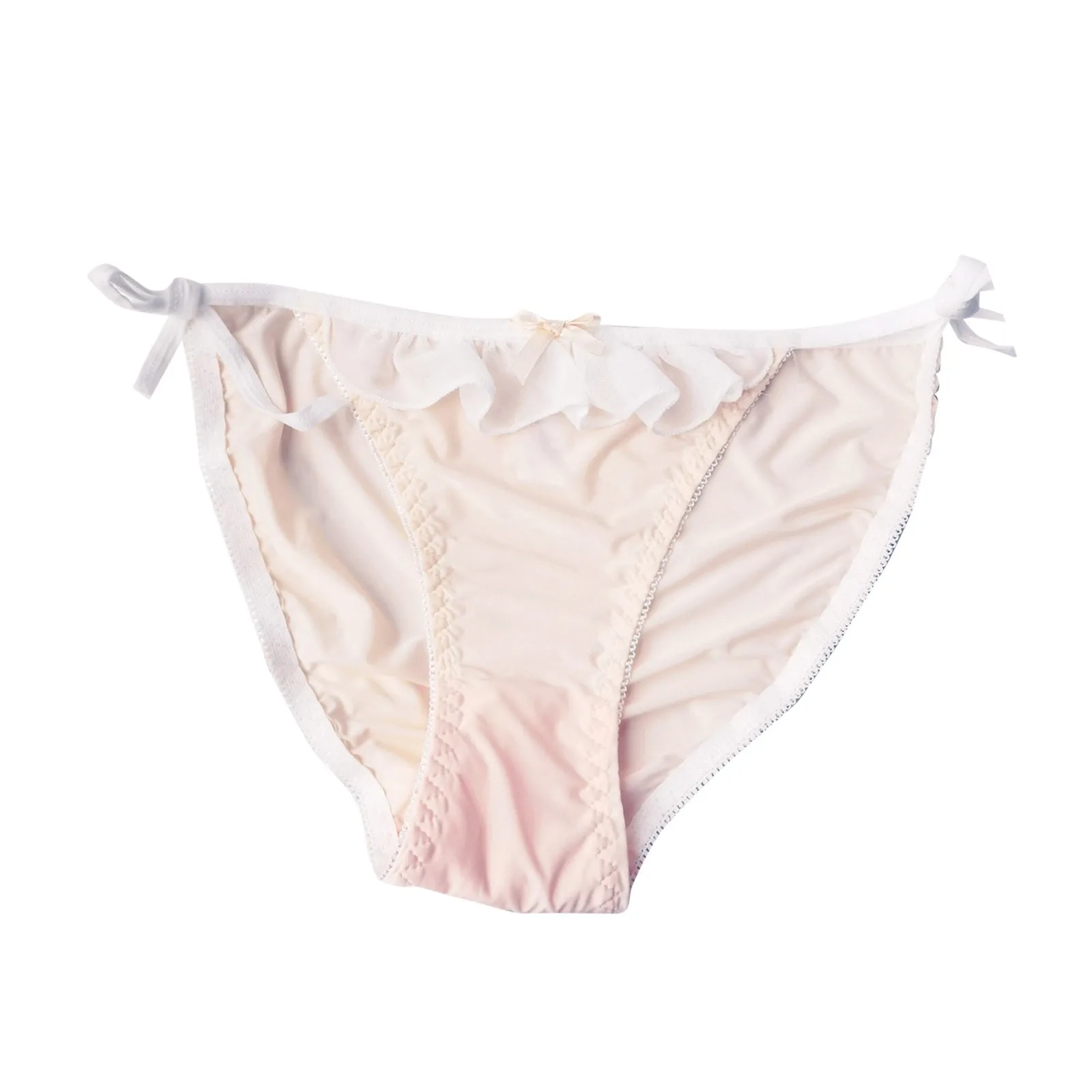 Perizoma in pizzo con bordo floreale per donna Intimo sexy a vita bassa con cavallo Carino mutandine elasticizzate traspiranti Ropa Interior Sexi Mujer - immagine 5