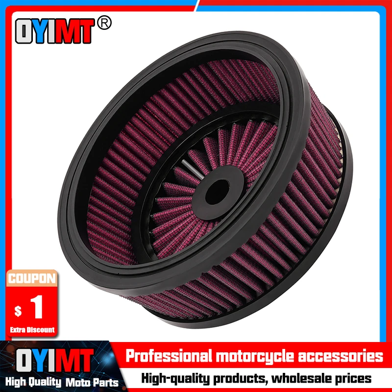 Очиститель воздушного фильтра для мотоцикла Harley Dyna FXR 1993-2017 Softail Touring FXDLS 2016-2017 Trike Sportster 1991-2019