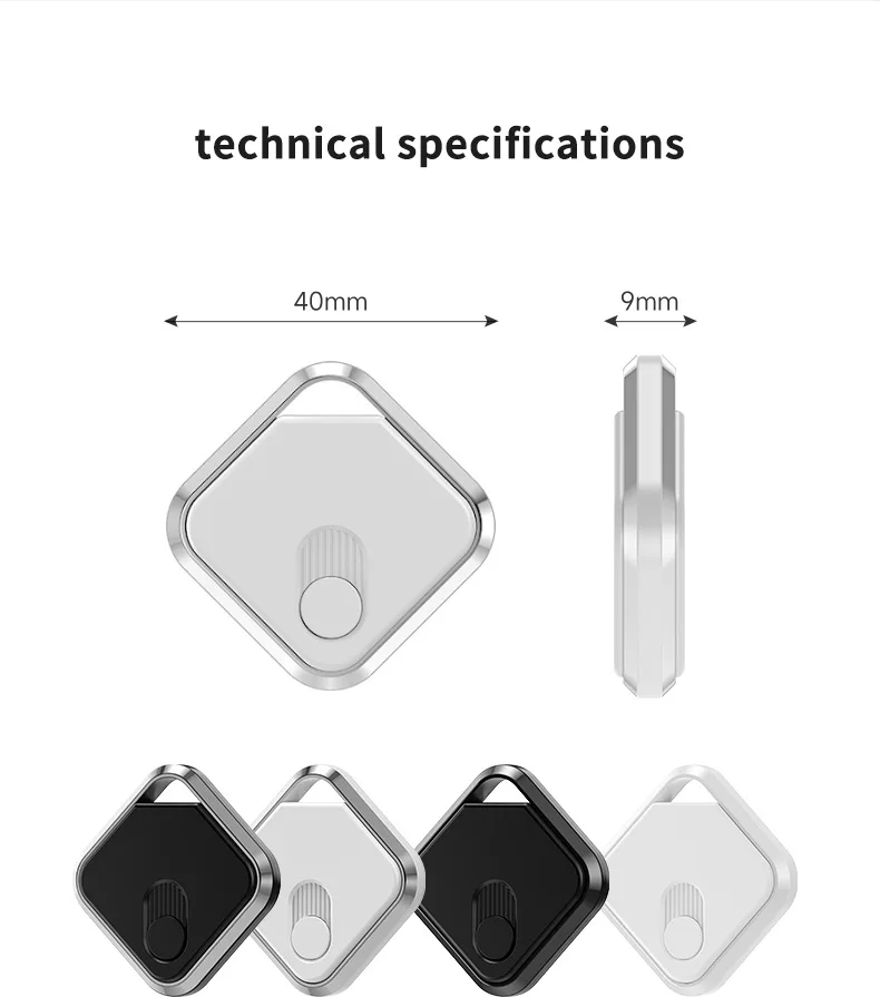 Xiaomi GPS Tracker Bluetooth 5.0 Anti-Lost Device Location Finder Portable Tracker for Apple Find My