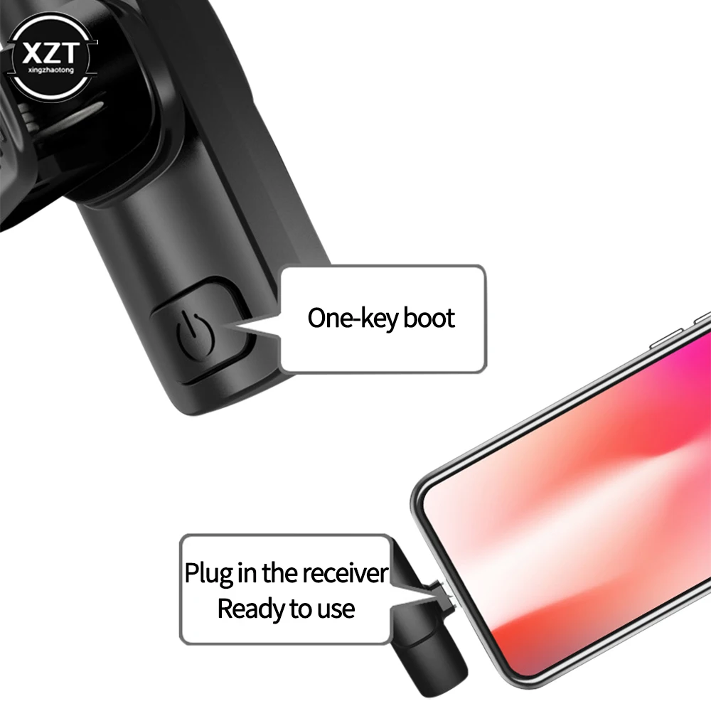 Bluetooth-Compatible Wireless Lavalier Microphone Portable Audio Video Recording Mic For IPhone Android Live Game Mobile Phone