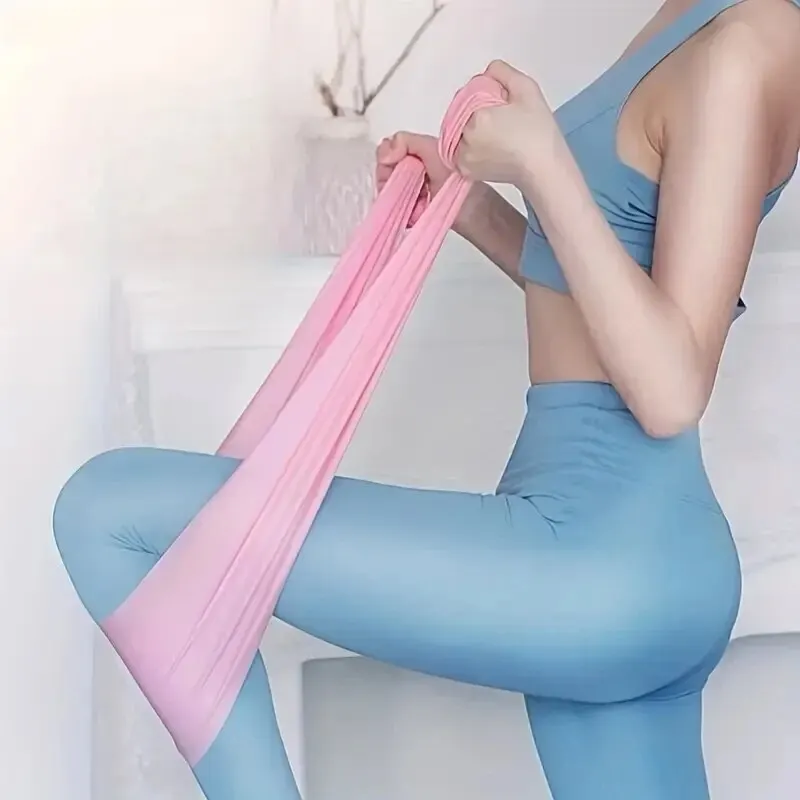 1pcs TPE Yoga Acessorios Tension Left Elastic Tape Sport Exercise For Men And Fitness Women Based On Gymnastics Stretch Strap