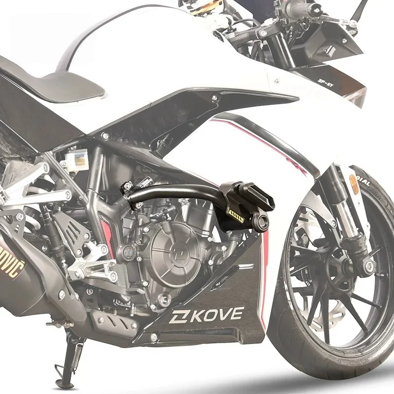 KOVE 250RR Thornbird 듀얼 에너지 흡수 장치 보호 바, 범퍼 및 레이싱 가드 개조 부품에 적합