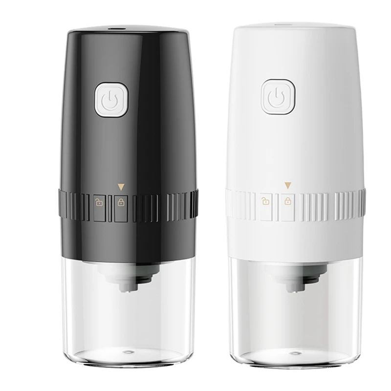 Portable Electric Coffee Grinder Household Bean Grinder Fully Automatic Small Grinder Bean Dry Grinder