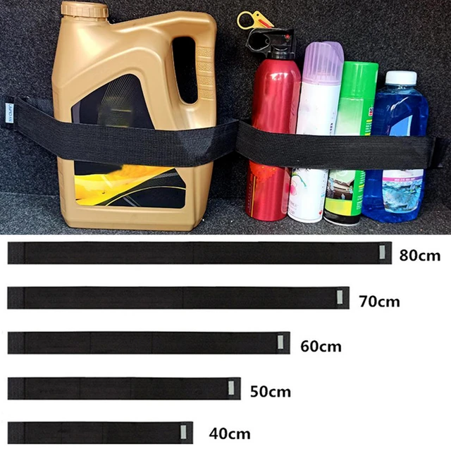 Kofferraum gurte Auto Organizer elastischer Befestigungs gürtel  Aufbewahrung tasche Bänder Feuerlöscher klebriger Befestigungs gurt  Fahrzeug zubehör