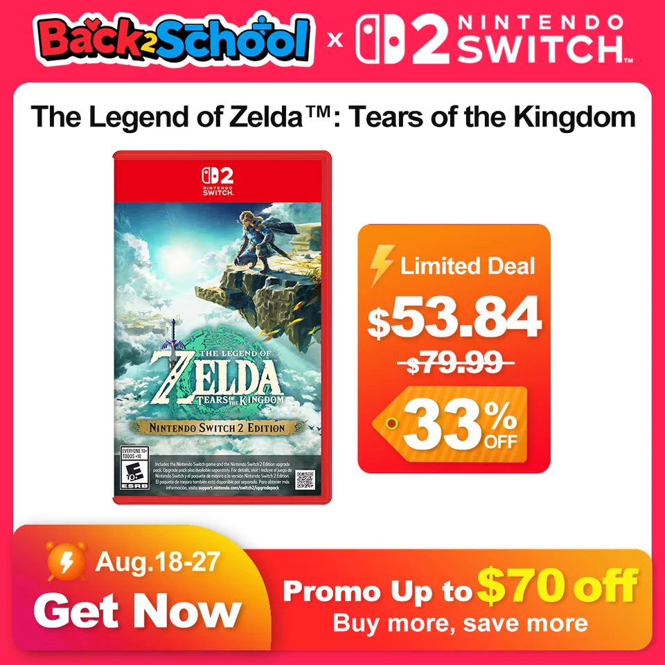 Nintendo Switch 2 The Legend of Zelda: Tears of the Kingdom Juegos