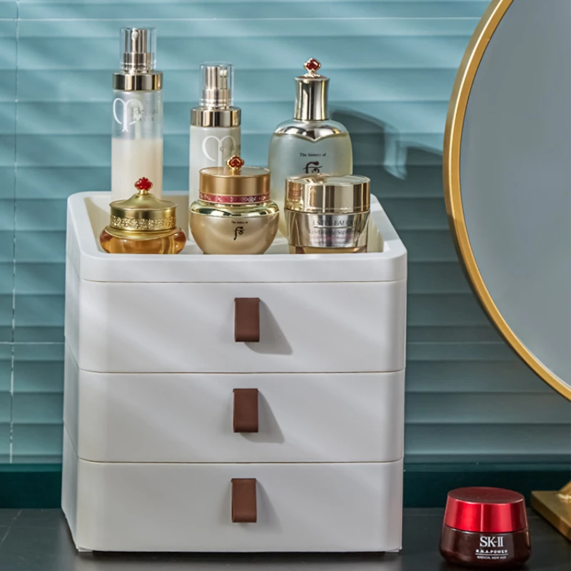 

Desktop Storage Box Plastic Drawer Office File Shelf Cosmetics Dormitory Stationery Mask