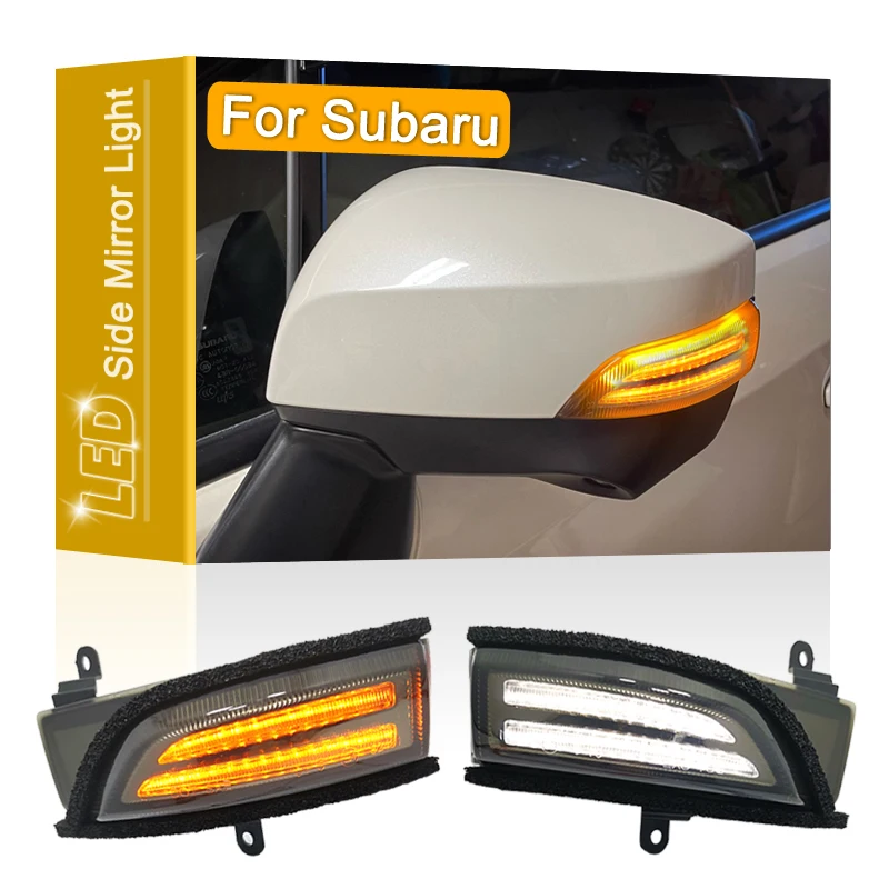 Smoked Lens Led Side Rearview Mirror Turn Signal And Position Light For