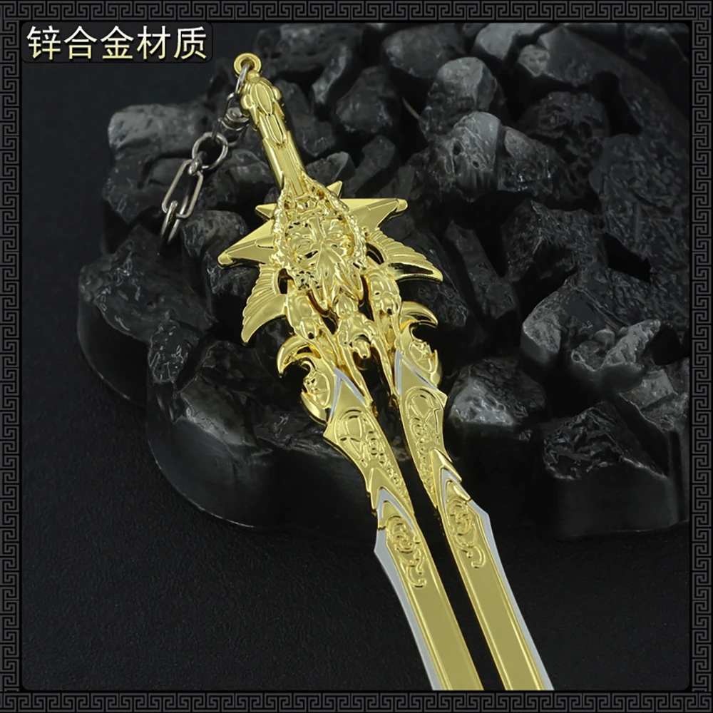 20cm Blade of Olympus God of War 2 Kratos Metal Sword Replica Miniatures  Game Peripheral 1/6 Doll Equipment Accessories Ornament