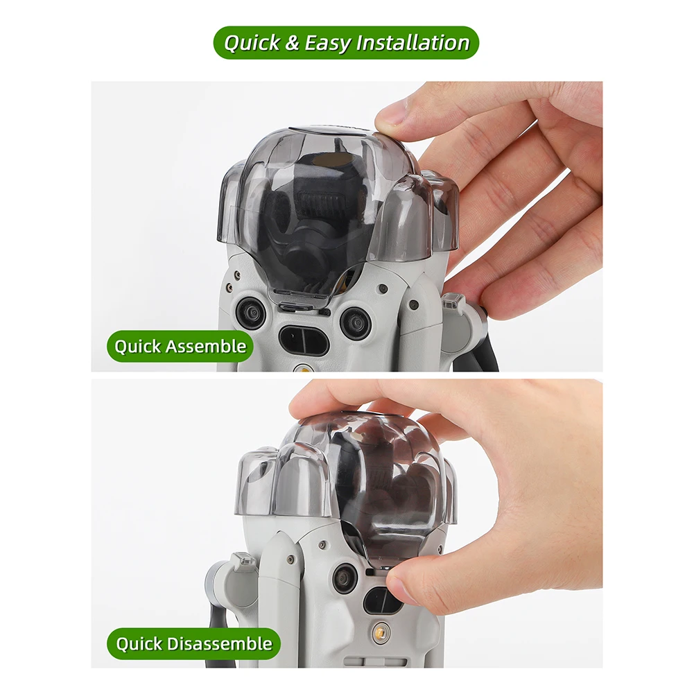 Couvercle Objectif Grenouille pour DJI Mini 4 Pro - Protection Cardan