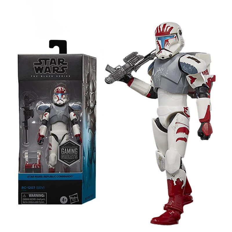 

Hasbro Star Wars Series Authentic Original RC-1207(SEV) film anime peripheral Collectible Models Children's Gift Model Toys