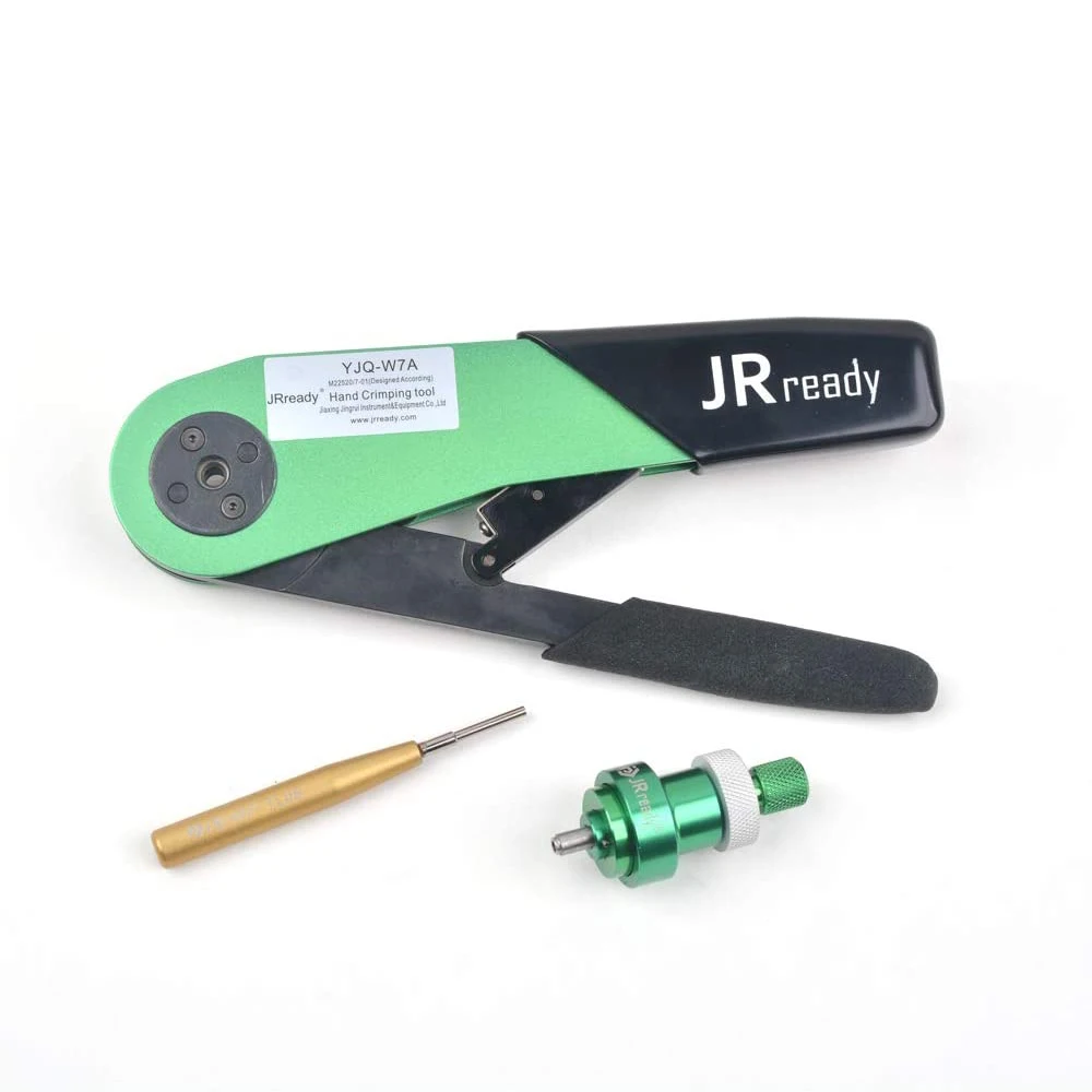 JRready JST2511:YJQ-W7A Crimper 16-28AWG, 86-D-SUB Positioner, TL08 Removal Tool for HARTING(HAN D-SUB), TE(D-SUB), WAIN(HM,） 2