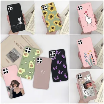 For Huawei Nova 7i 6 SE P40 lite New Phone cover Fancy Popular Pattern Sunflower silicone Case For Hauwei Nova 7i Funda JNY-L22B