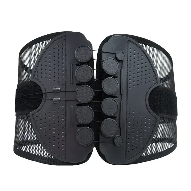 New Double Pull Waist Brace Back Lumbar Support Corset Woman Man Waist Trimmer Belt Injury Muscle Posture Corrector Belt 6