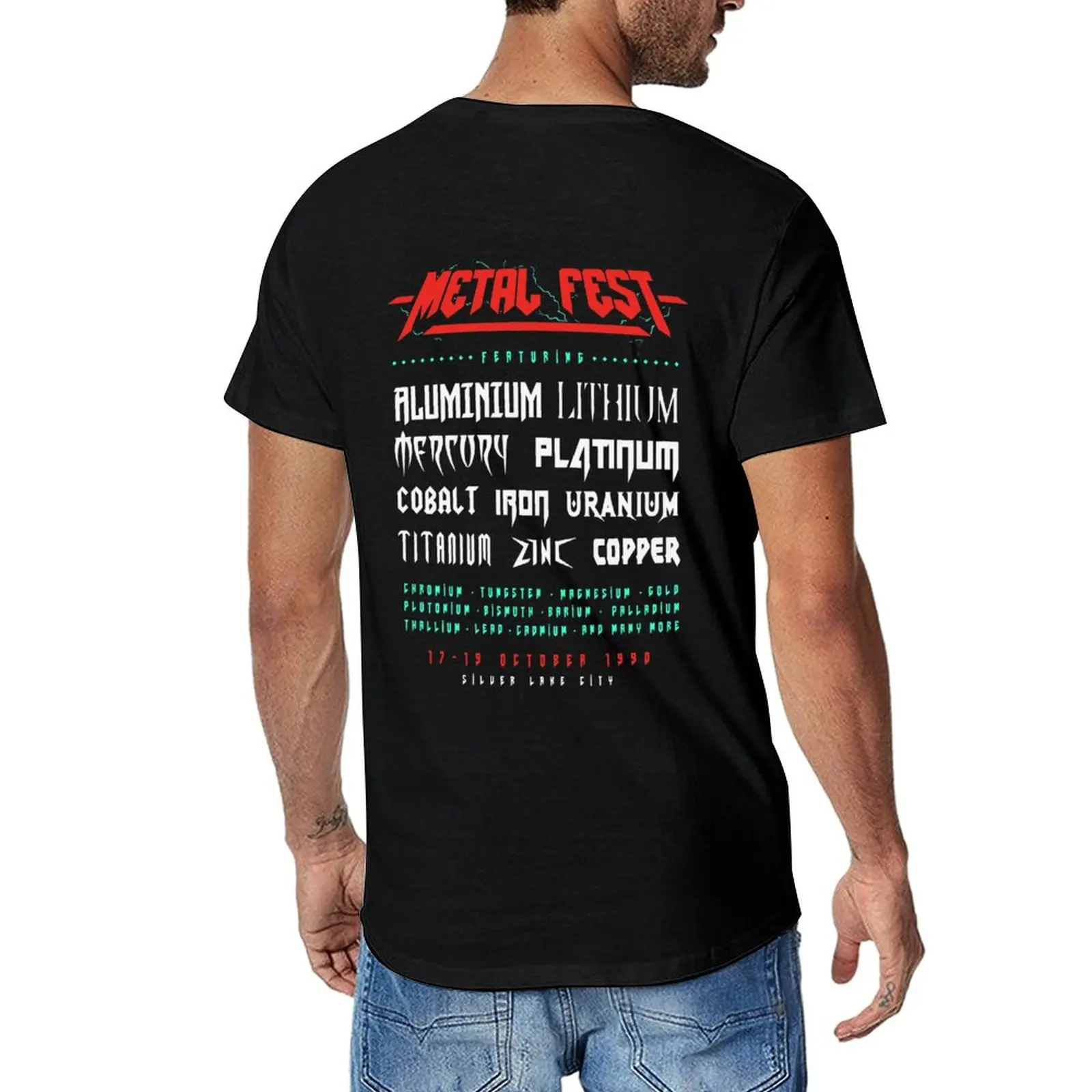 

New Metal Fest T-Shirt quick-drying t-shirt summer top men t shirts